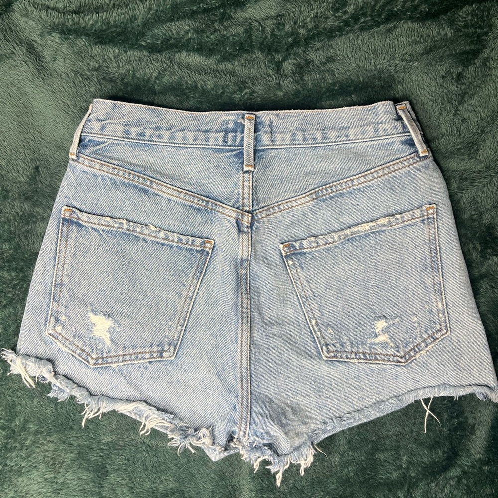 Agolde parker vintage cut off short swapmeet color